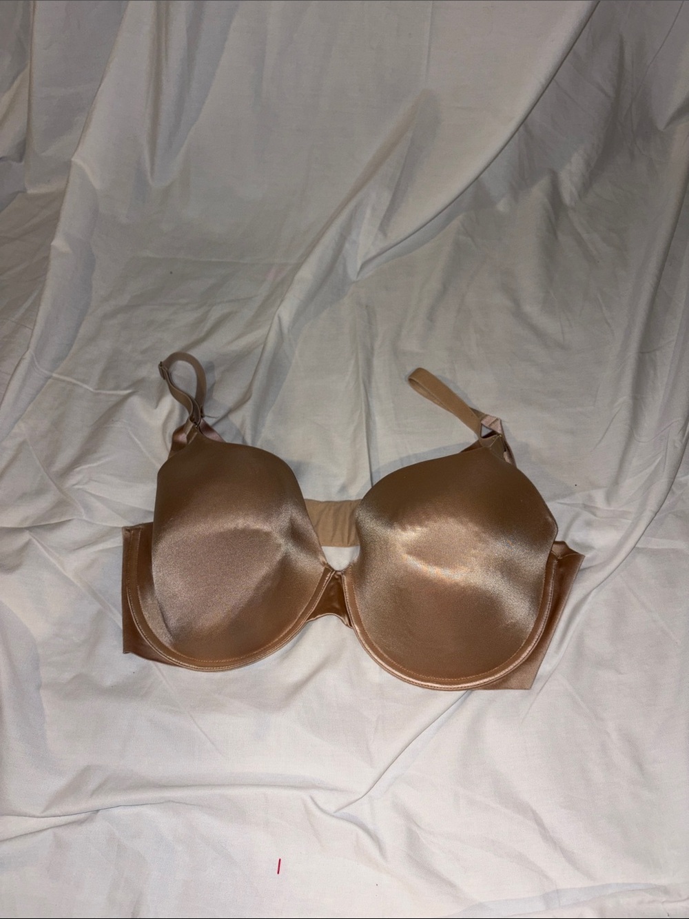 Secret Treasures Satin T-Shirt Bra in Brown